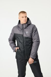 Утепленная куртка Nordski Active Grey/Black NSM346202