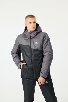 Утепленная куртка Nordski Active Grey/Black NSM346202