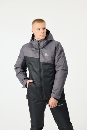 Утепленная куртка Nordski Active Grey/Black NSM346202
