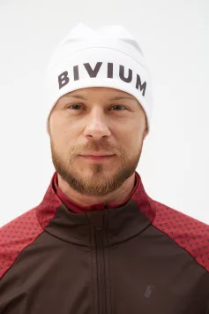 Шапка Bivium "Баланс 2.0" белый S (54)