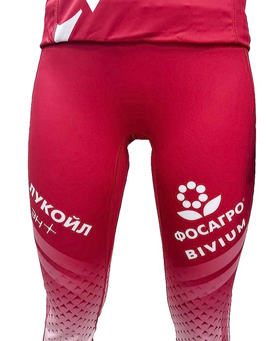 Костюм гоночный Bivium ФЛГР "Энергия 3.0" жен. белый_красный