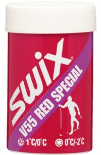 Мазь SWIX V55 RED SPECIAL 0/+1C, 45гр
