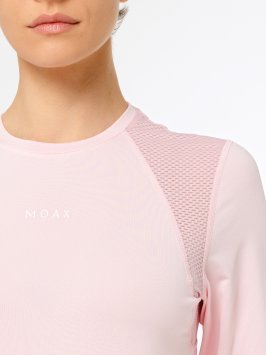 Лонгслив Moax Run lite жен. MX114320/92809 нежно-розовый