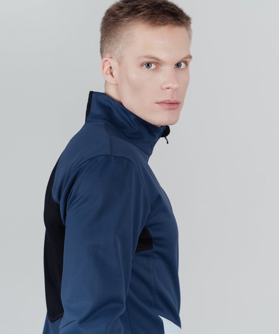 Костюм тренировочный Nordski Pro Blue/Pearl Blue NSM566019/NSM520125 в Твери