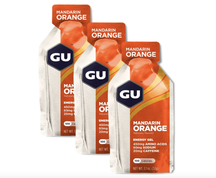 Гели энергетические GU ENERGY GEL 3шт по 32гр. (Мандарин-Апельсин)