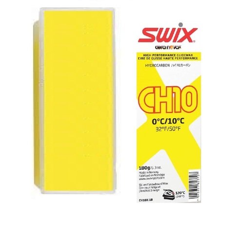 ПАРАФИН SWIX CH10X Yellow  0C/+10C 180 гр без крышки в Твери