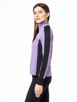 Термокофта MOAX на молнии 1/2 Uhta жен. MX2362/80510 лаванда