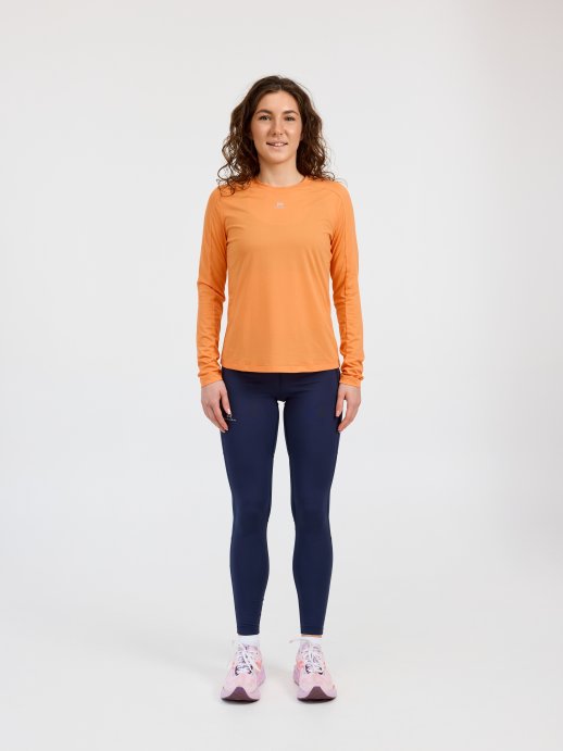 Футболка Nordski Upcast Peach W с длинным рукавом NSW254130 в Новосибирске