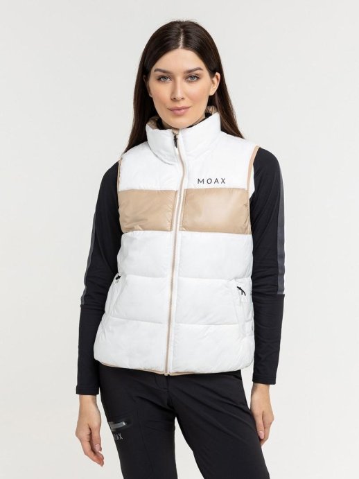 Жилет утепл. MOAX Igora жен. MX414210/02300 песочный