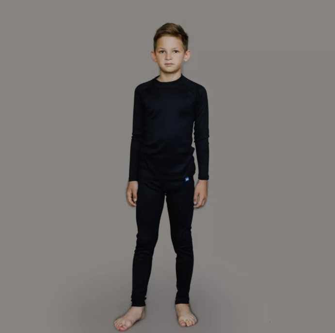 Комплект термобелья NORDSKI Jr.Warm black NSJ364100
