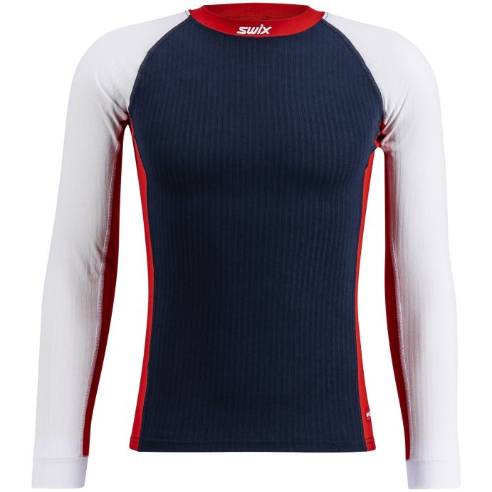Термофутболка SWIX RaceX LS муж. 40811/75100 темно-синий в Твери
