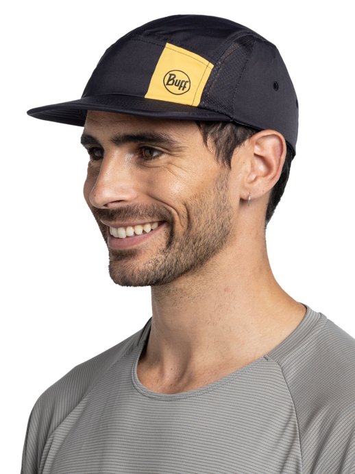 Кепка Buff 5 Panel Go Cap Logo Black 135785.999.20.00 (S/M)