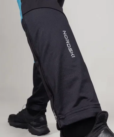 Брюки Nordski Hybrid Warm Light Blue/Black NSM995284