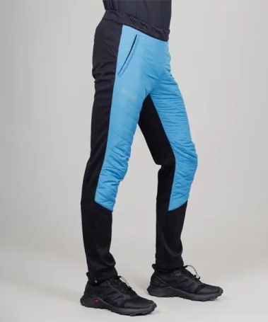 Брюки Nordski Hybrid Warm Light Blue/Black NSM995284