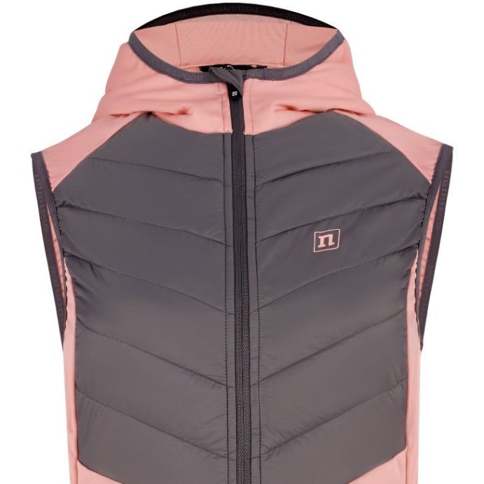 Жилет NONAME HYBRID VEST 24 WOS SALMON ROSE/GREY