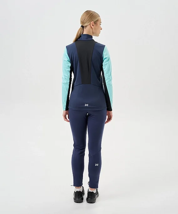 Тренировочная куртка Nordski Advance Mint/Blueberry W NSW645531