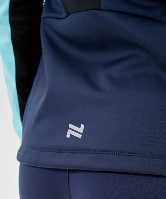 Тренировочная куртка Nordski Advance Mint/Blueberry W NSW645531