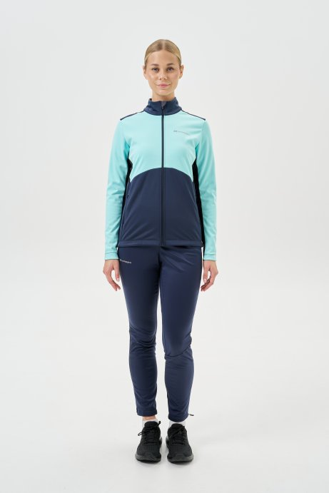 Тренировочная куртка Nordski Advance Mint/Blueberry W NSW645531