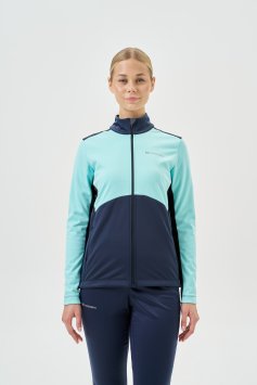 Тренировочная куртка Nordski Advance Mint/Blueberry W NSW645531