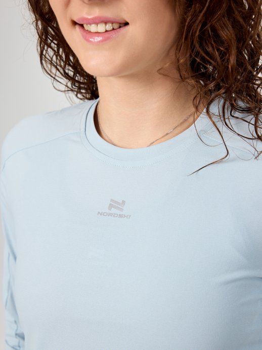 Футболка Nordski Upcast Skyward W с длинным рукавом NSW254544 в Новосибирске