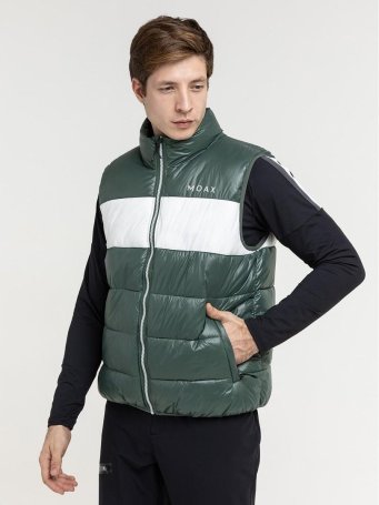 Жилет утепл. MOAX Igora муж. MX414211/20600 темно-зеленый
