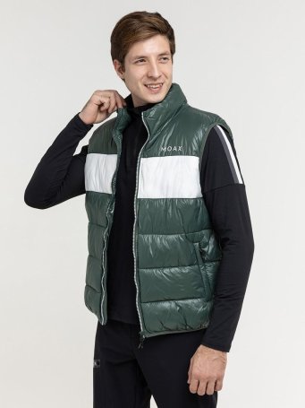 Жилет утепл. MOAX Igora муж. MX414211/20600 темно-зеленый