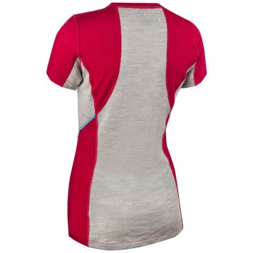 Футболка беговая Bjorn Daehlie Training Wool Summer  Wmn Red 332908_33300