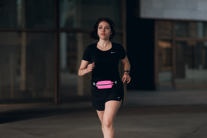 Сумка Enklepp Run Belt Fast (pink) в Твери