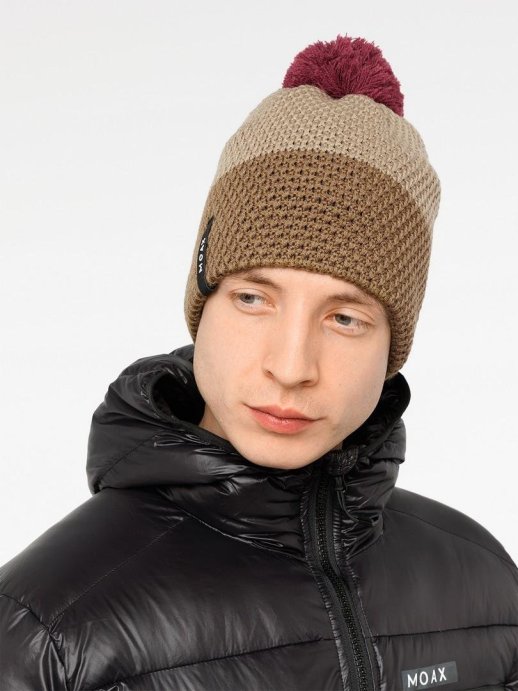 Шапка Moax Star 23635M/20100 серо-зеленый