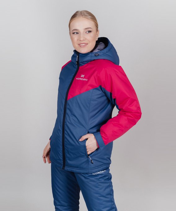 Куртка Nordski Premium-Sport Raspberry/Denim W NSW747890 в Твери