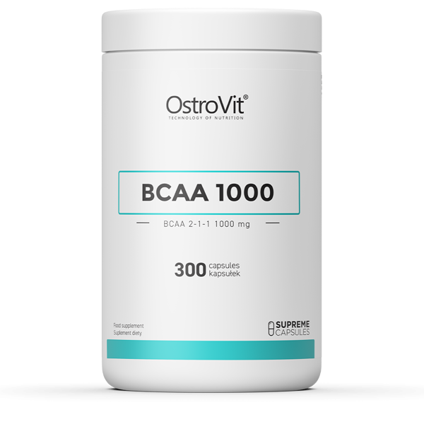 Аминокислоты БЦАА OstroVit Supreme Capsule BCAA 1000 mg 300 капс. в Твери