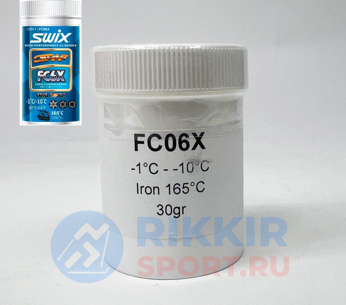 Порошок SWIX FC6X Cera F -1/-10