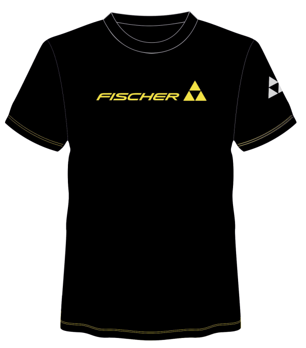 Футболка FISCHER Logo муж. (черн.) GR8134-100