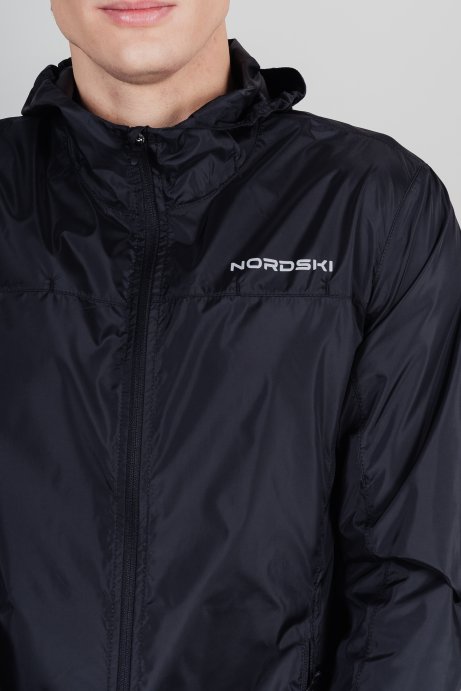 Ветровка Nordski Rain Total Black NSM301111