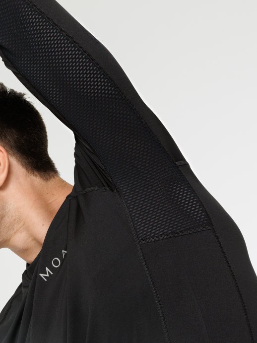 Лонгслив Moax Run lite муж. MX114321/10000 черный