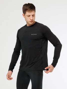 Лонгслив Moax Run lite муж. MX114321/10000 черный