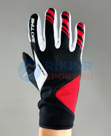 Перчатки SKI TIME Race 1.0 Thermo 1 Black/White G23072 черно-белый