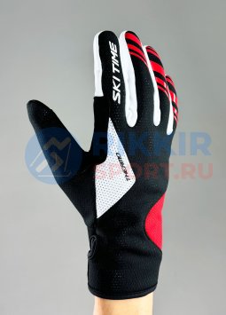 Перчатки SKI TIME Race 1.0 Thermo 1 Black/White G23072 черно-белый