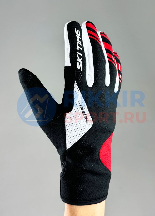 Перчатки SKI TIME Race 1.0 Thermo 1 Black/White G23072 черно-белый