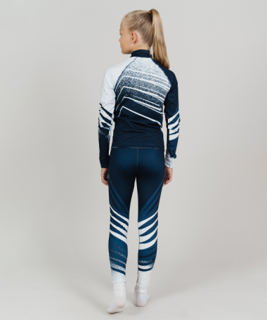 Гоночный костюм Nordski Jr.Pro Blue/Pearl Blue NSJ493020