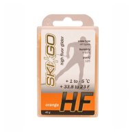 Парафин SKIGO HF Orange (для нового мелкозерн. снега) +1/-5 45 гр.