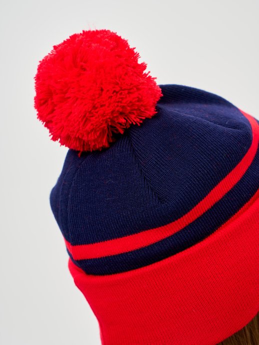 Шапка Nordski Winter Dark Blue/Red NSV727190