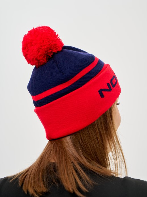 Шапка Nordski Winter Dark Blue/Red NSV727190