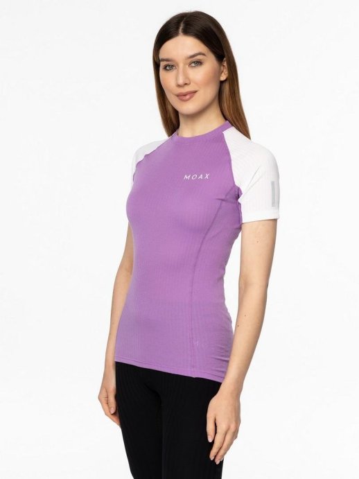 Футболка Moax Race Light SS жен. MX114010/80130 виноградный