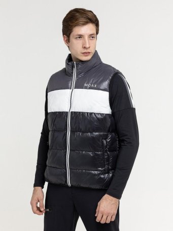 Жилет утепл. MOAX Igora муж. MX414211/12200 тёмно-серый