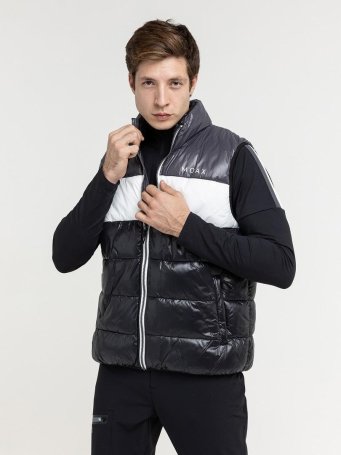 Жилет утепл. MOAX Igora муж. MX414211/12200 тёмно-серый