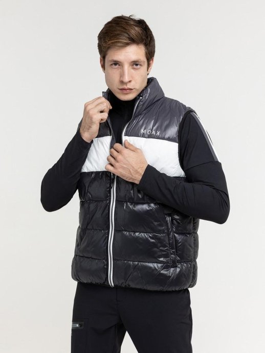 Жилет утепл. MOAX Igora муж. MX414211/12200 тёмно-серый