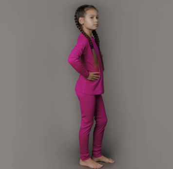 Комплект термобелья NORDSKI Jr.Warm purple NSJ364733