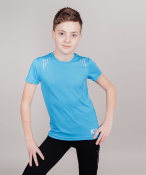 Футболка Nordski Jr. Run Blue NSJ436700