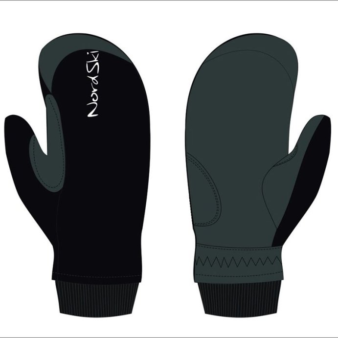 ВАРЕЖКИ NORDSKI ARCTIC JR BLACK WS NSJ131100